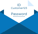 Unique Strong Password and Unique Customer ID