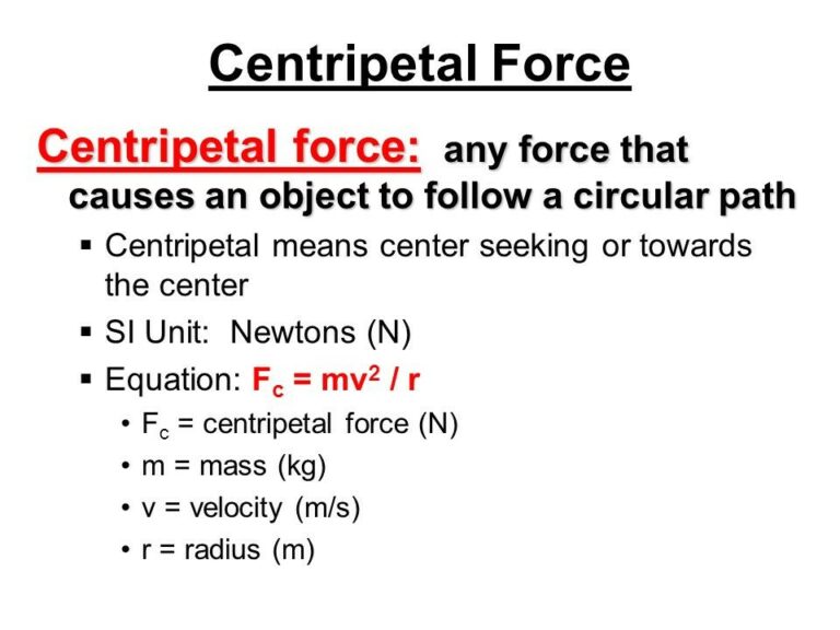 How will the desired centripetal force be set? - Gudwriter.com